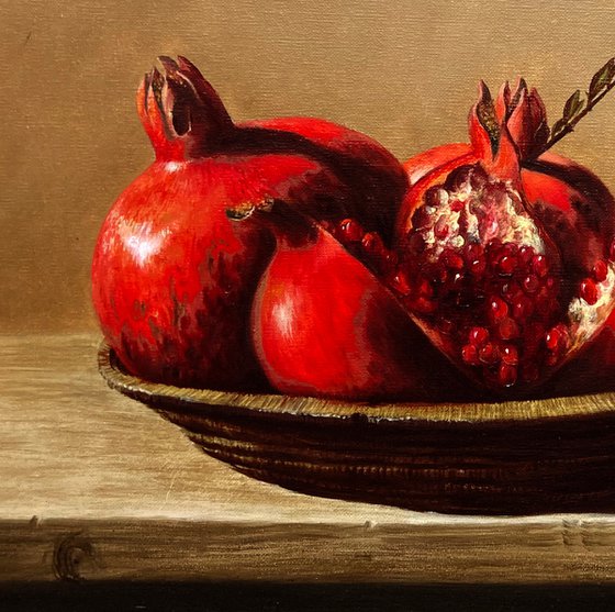 Still life  Pomegranate