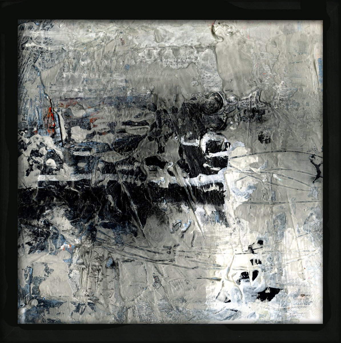 Abstract Painting By Kathy Morton Stanion, 13 X 13", Magical Journey 7, Original Artwork