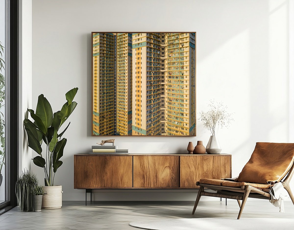 Geometric Photograph , Sheer Urbanism Xix By Serge Horta, 24 X 24, Artwork For Sale On Artfinder