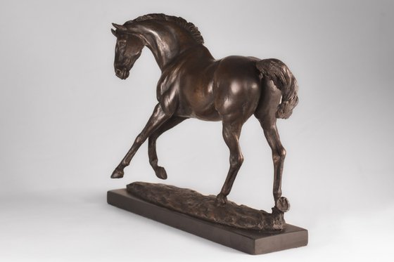 Playing Horse  Bronze Resin