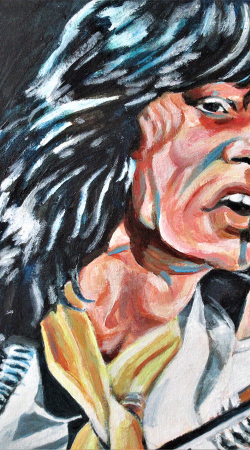 Mick Jagger by Max Aitken