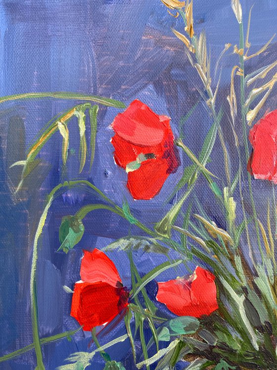 Still Life with Poppies