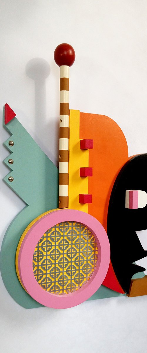 Afro Revo Mask VIII by Lanre Studio