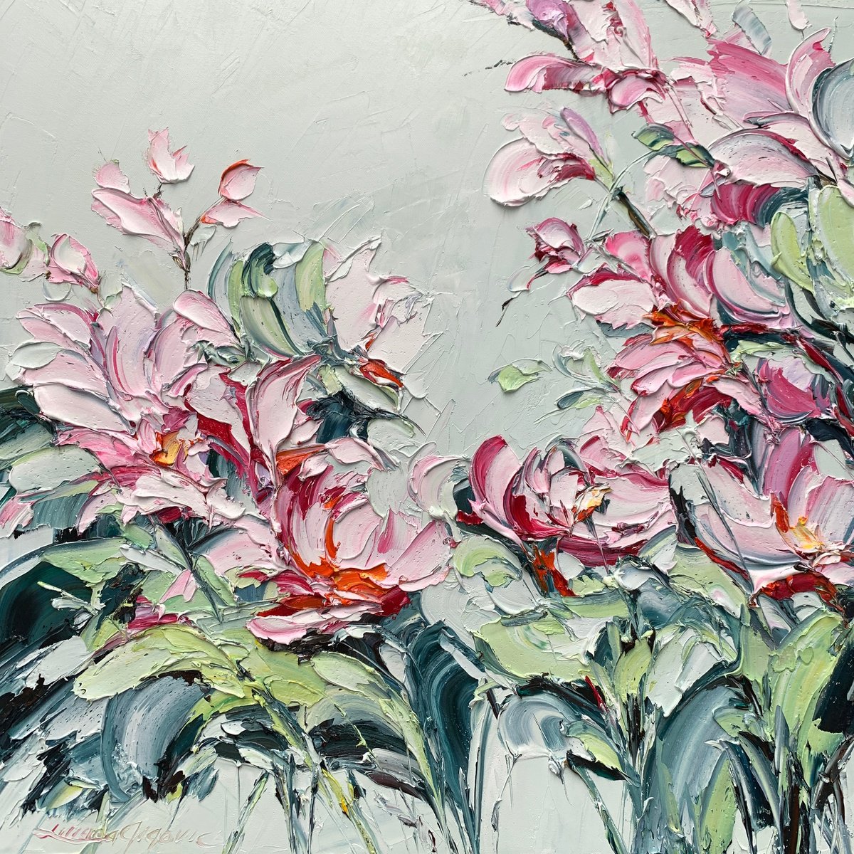 Pink magnolia No 3 by Liliana Gigovic