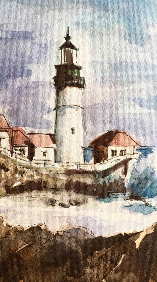 Lighthouse by Joseph Peter D'silva