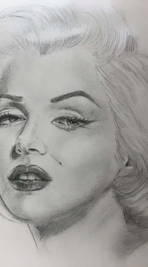 Marilyn Monroe by Angela Cerottino