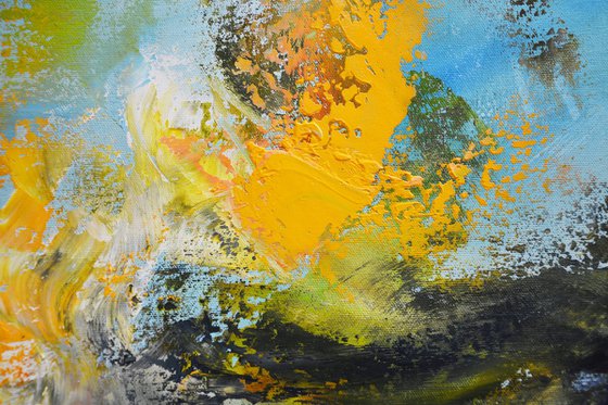 Symphony in Azure and Amber