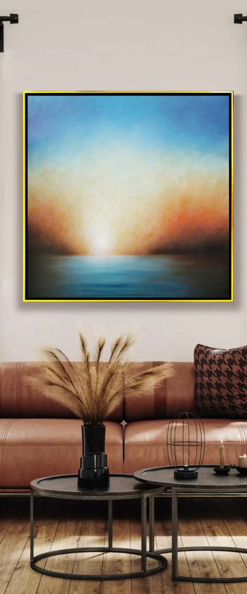 Misty Sunrise by Waldemar Kaliczak