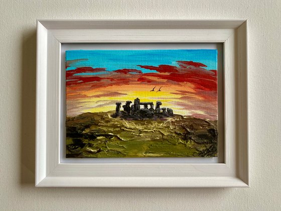 Stone Henge in a Frame