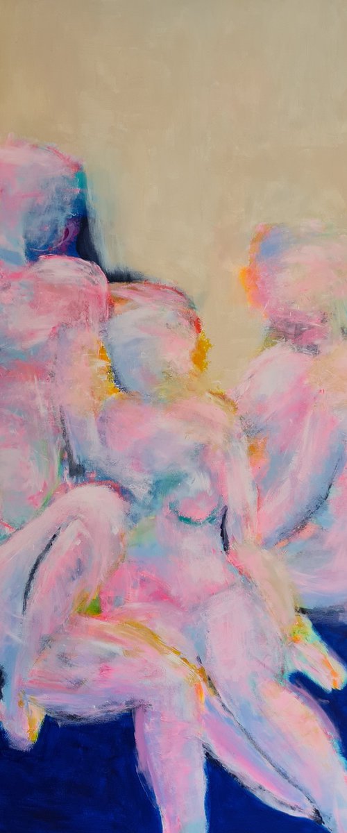 Figures Study in Pink by Wioletta Gancarz