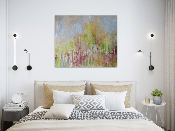 The Unmoved Abstract - Large Original Abstract Art on Canvas Ready To Hang