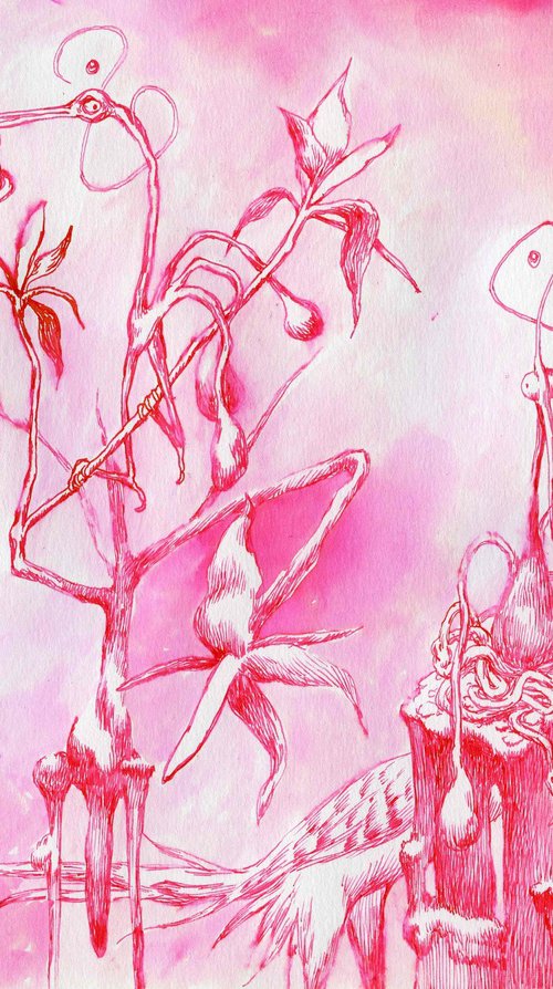 Bird diet by Polina Salenko