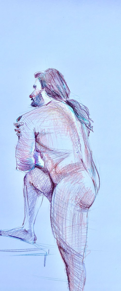 Nude Big Man by Paul Gurney