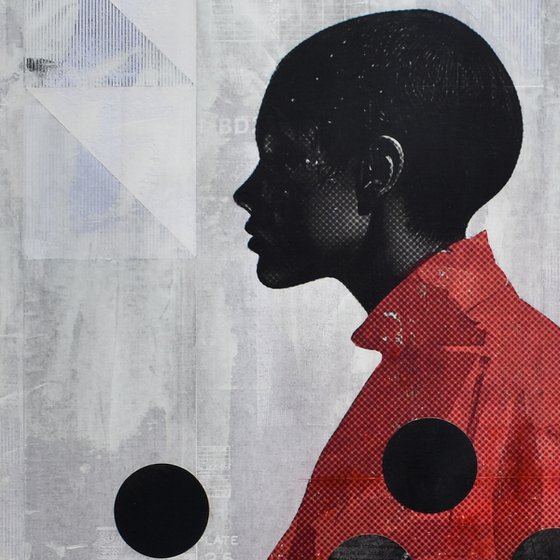 321_Silhouette in red and black