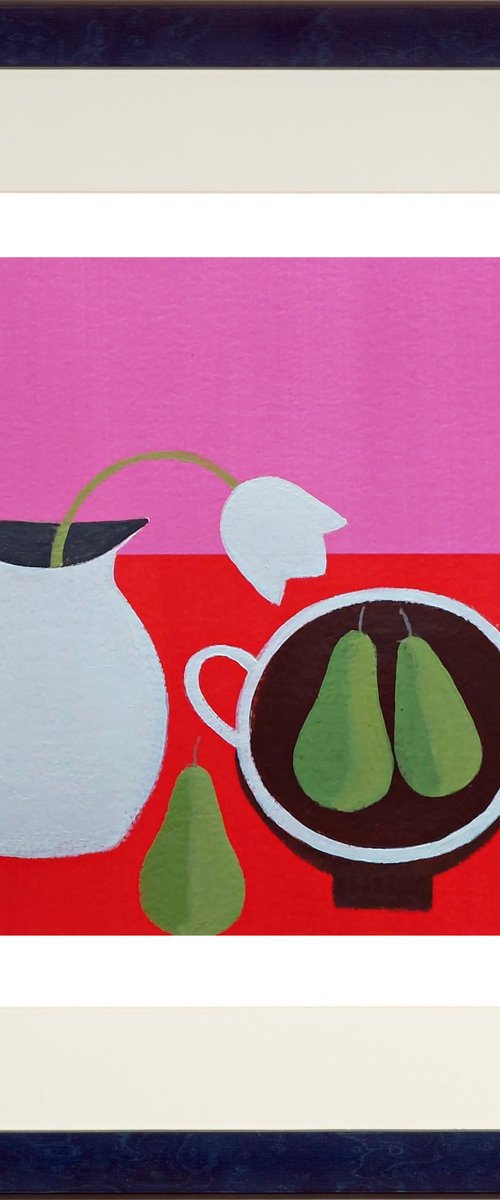 One White Tulip by Jan Rippingham