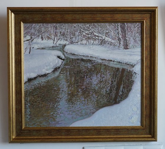 The Churilikha River flows