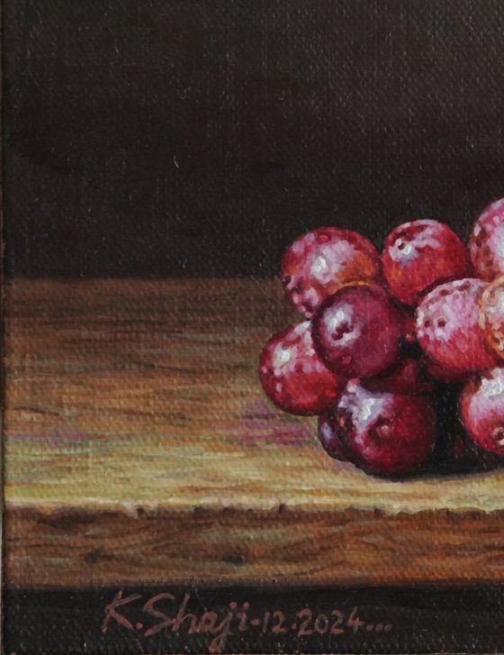 Grapes and Pomegranate