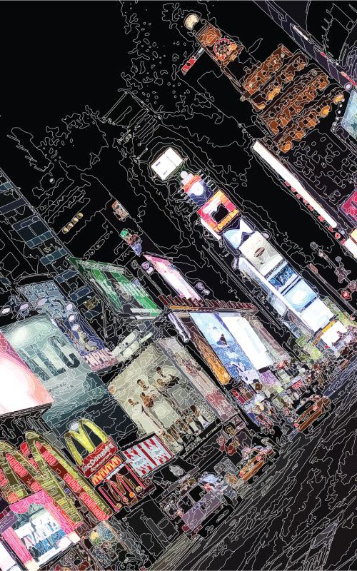 NEW YORK STREET LEVEL by Keith Dodd
