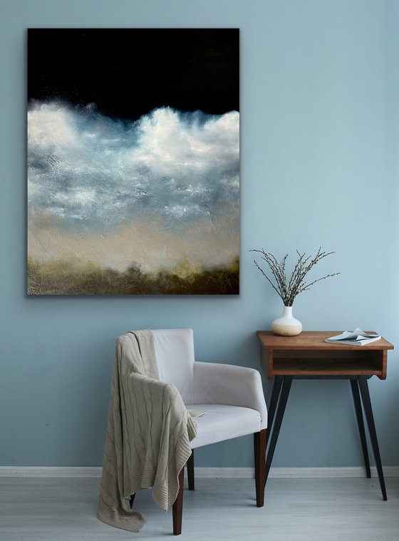 Bodmin chills - Large Abstract - 80cm x 100cm