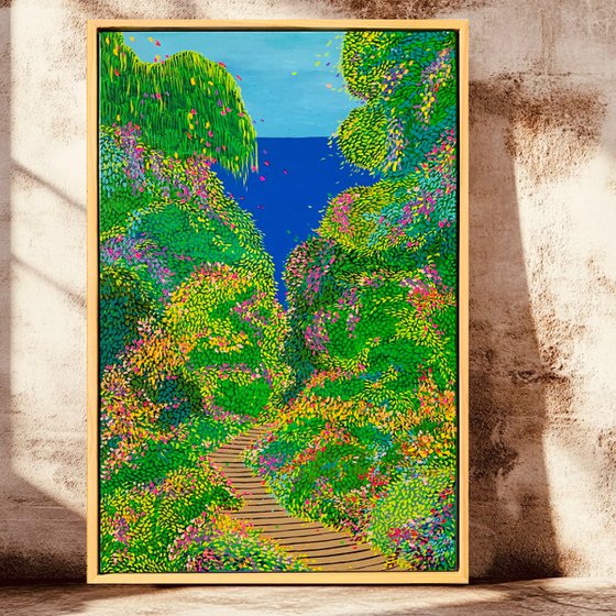 Let's walk down to the beach