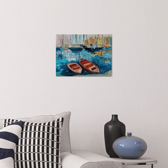 Boats on the river