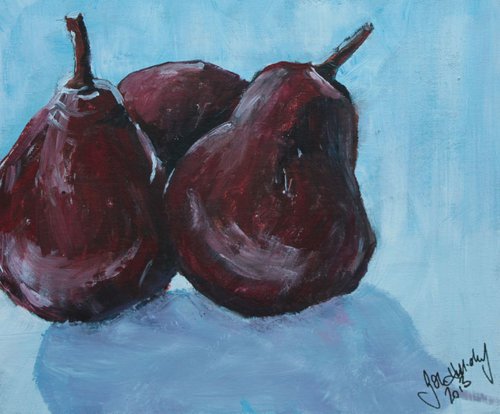 Red Pears by John Halliday
