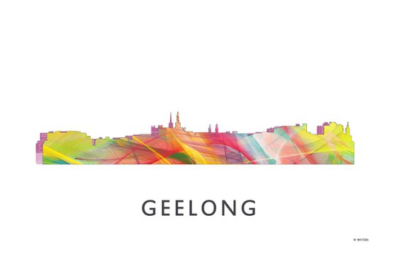 Geelong, Victoria Australia Skyline WB1