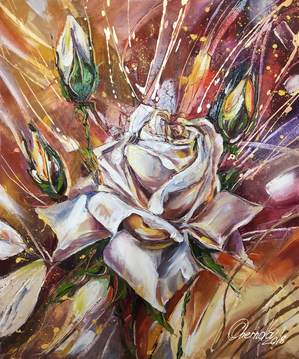 �Proud Rose� by Olga Chernova