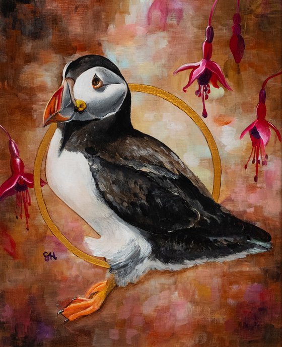 Puffin and Fuchsia