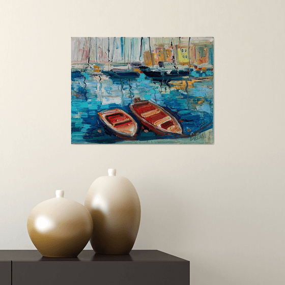 Boats on the river