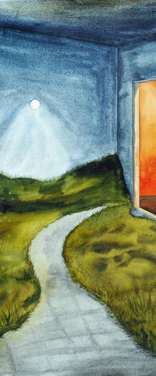 Internal Landscapes of our Shelters by Delnara El