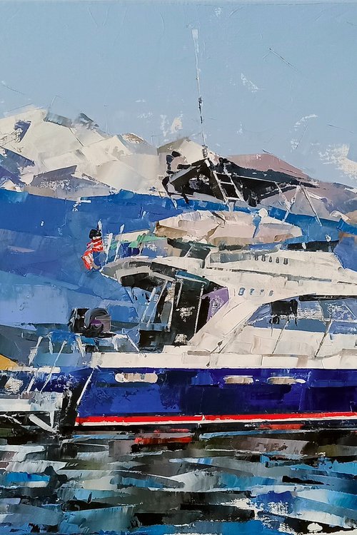 Catamaran DOMINO by Volodymyr Glukhomanyuk