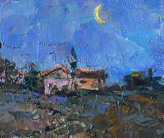 Moon Morning