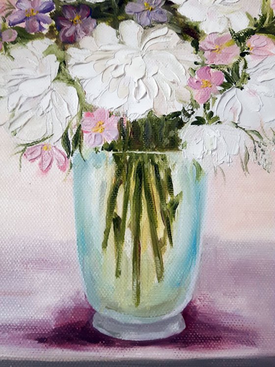 Flowers in a vase