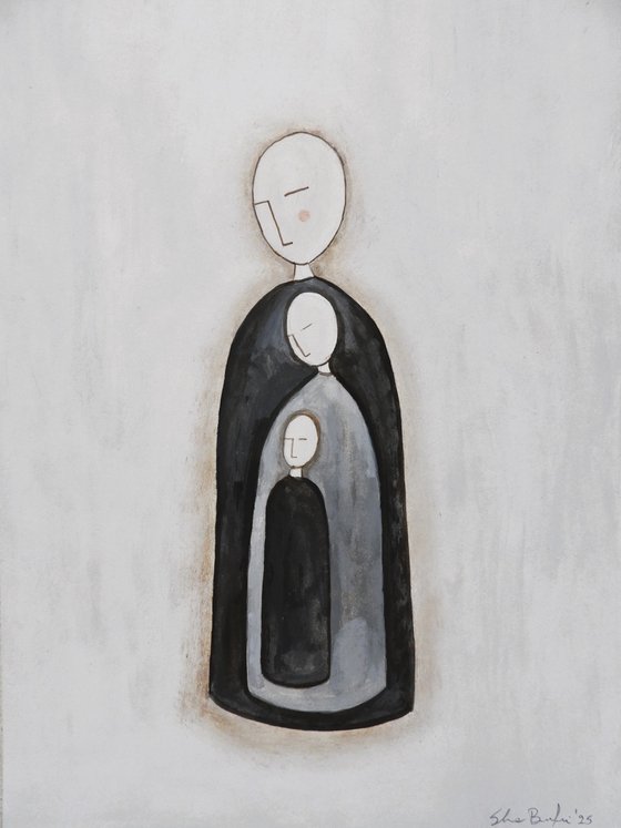 Becoming a family, set of 3