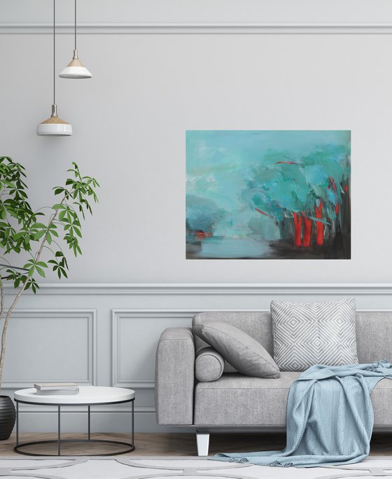 On a cold sunday morning