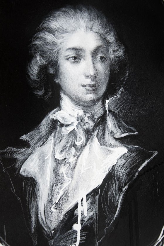 "The God of Dance" After Gainsborough.