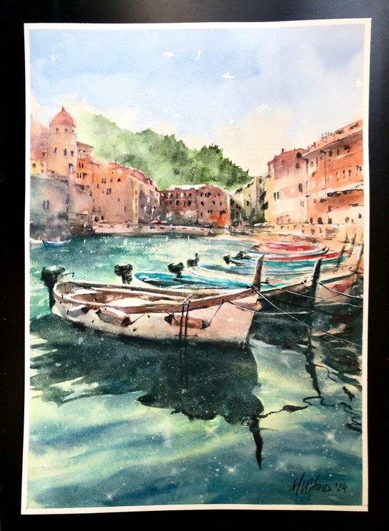 Boats of Cinque Terre