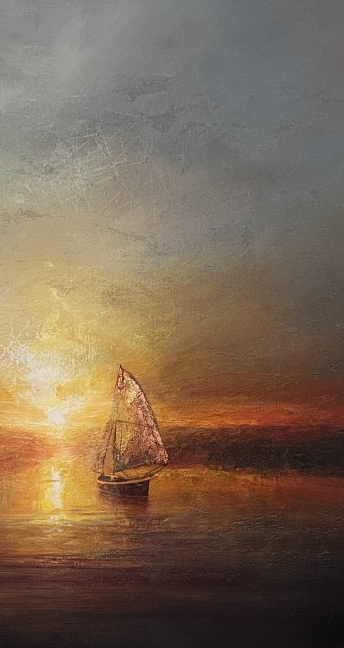 Sailing into a new day by Ivan  Grozdanovski