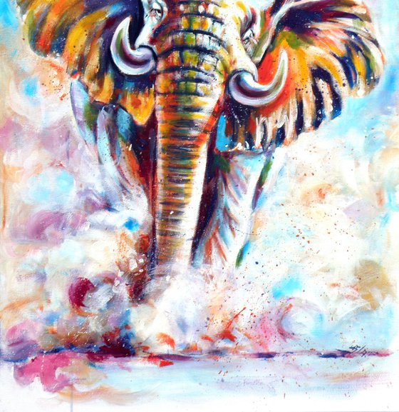 Majestic elephant II