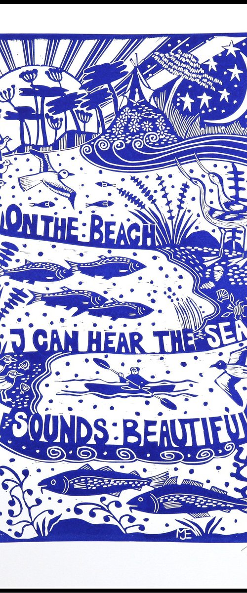 On the Beach by Mariann Johansen-Ellis