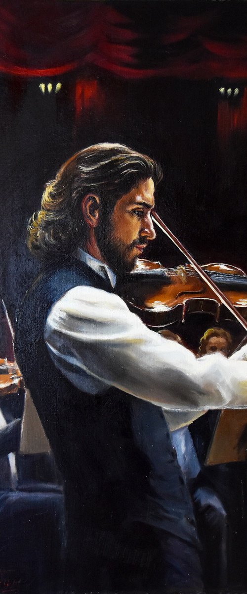 In remembrance of Paganini by Serghei Ghetiu