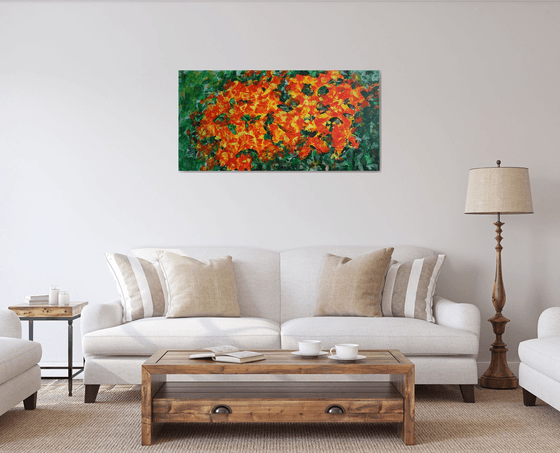 Late Roses in Autumn /  ORIGINAL PAINTING