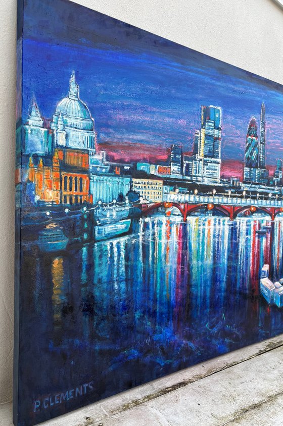 London from St Pauls to Oxo Tower