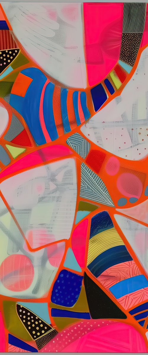 Fragments of Pink Joy #1 by V+V Kniazievi