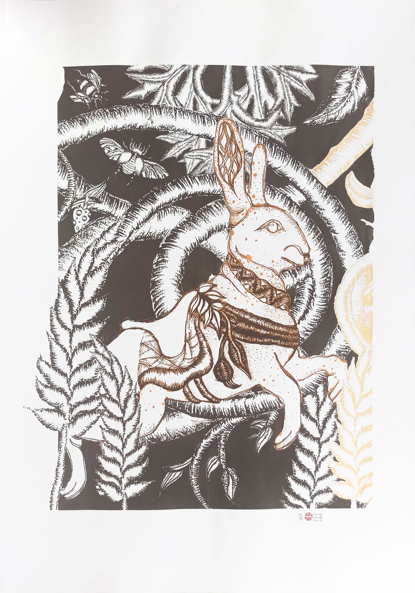 Illustrative Screenprint , Bits And Pieces Of My Dream; 02 By Mine Okur, 28 X 39, Artwork For Sale On Artfinder