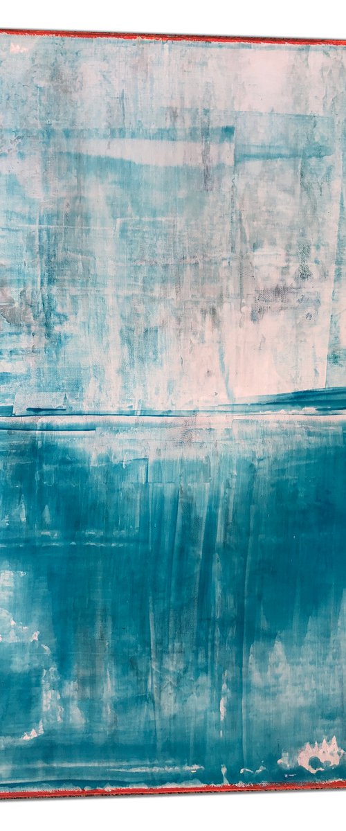 Blue Surrounded By Orange by Robert  Tillberg
