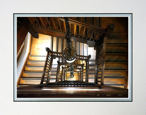 London Liberty's wooden Staircase by Robin Clarke