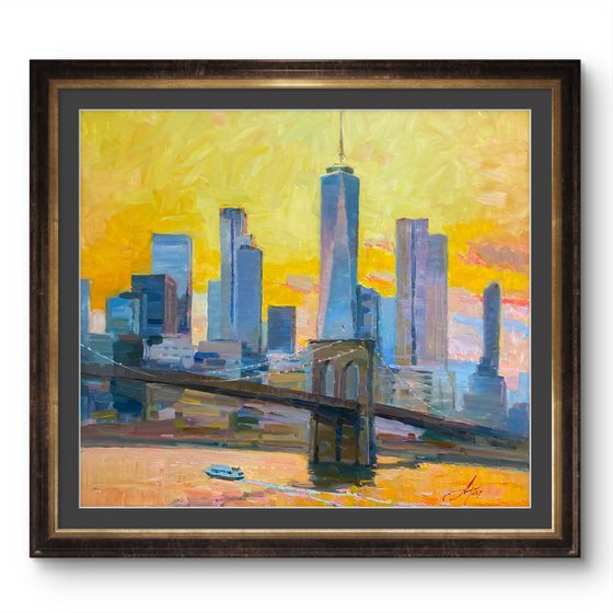 Sunrise in New York