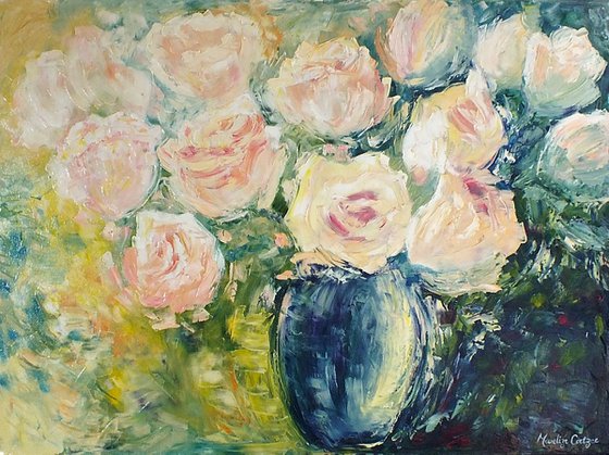 Shades of Rose 40 x 30